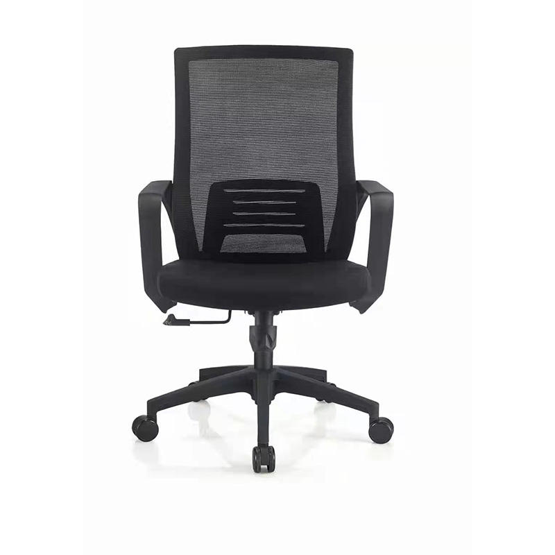 Silla ejecutiva con ruedas giratorias, muebles de malla de tela, silla de oficina ergonómica con ruedas negras, muebles, superventas