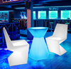 Mesa y silla de bar portátil LED, mueble LED brillante, Mostrador de bar que cambia de 16 colores para club nocturno, evento, fiesta de boda