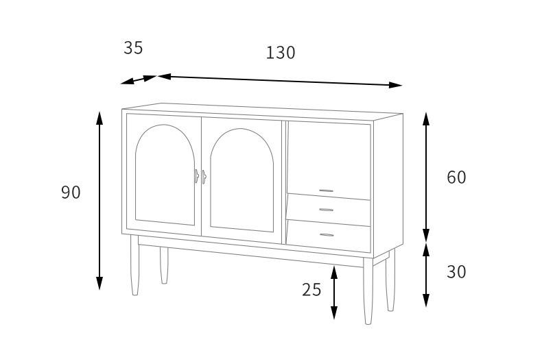 Venta al por mayor, nuevo Arca lateral nórdica de madera maciza, muebles antiguos de estilo japonés, aparador de madera de cerezo de mimbre, serie