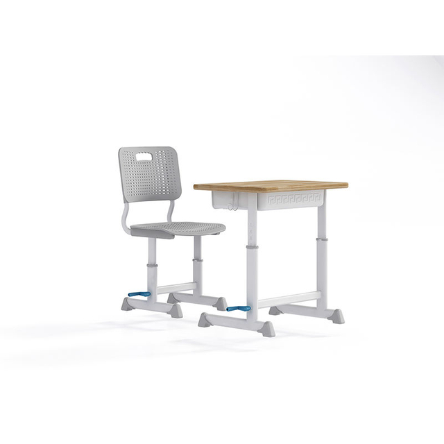 Juegos de muebles escolares elevados y giratorios, mesa, asiento, escritorio ajustable para estudiantes y sillas, juegos personalizables