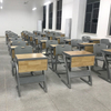 Juegos de muebles escolares elevados y giratorios, mesa, asiento, escritorio ajustable para estudiantes y sillas, juegos personalizables