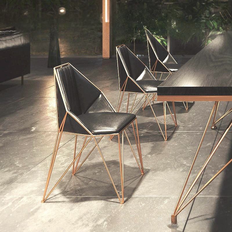 Sillas de diseño de jardín para interiores y exteriores, sillas de estilo nórdico muy hechas, ideales para Bar, Hotel, decoración del hogar, silla de comedor